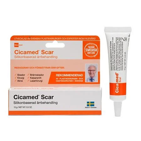 Cicamed Scar, silikonbaserad ärrbehandling
